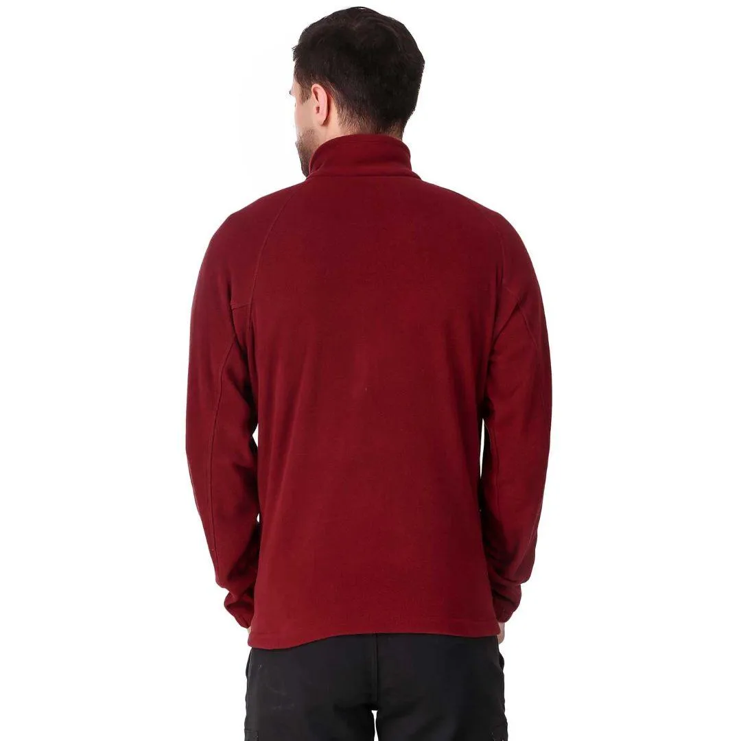 Columbia Men Red Fast Trek II Fleece Jacket