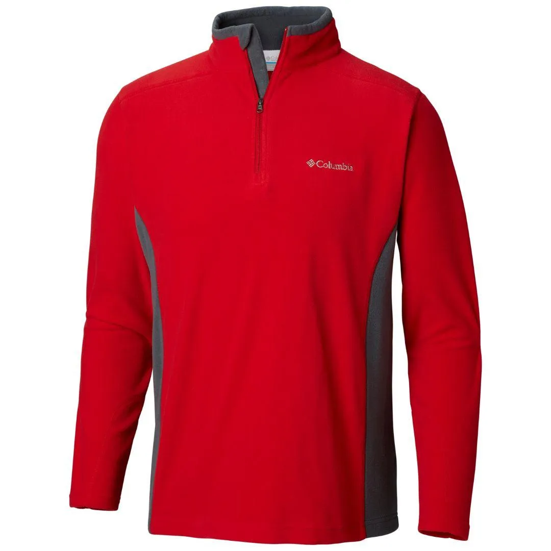 Columbia Men Red Fast Trek II Fleece Jacket