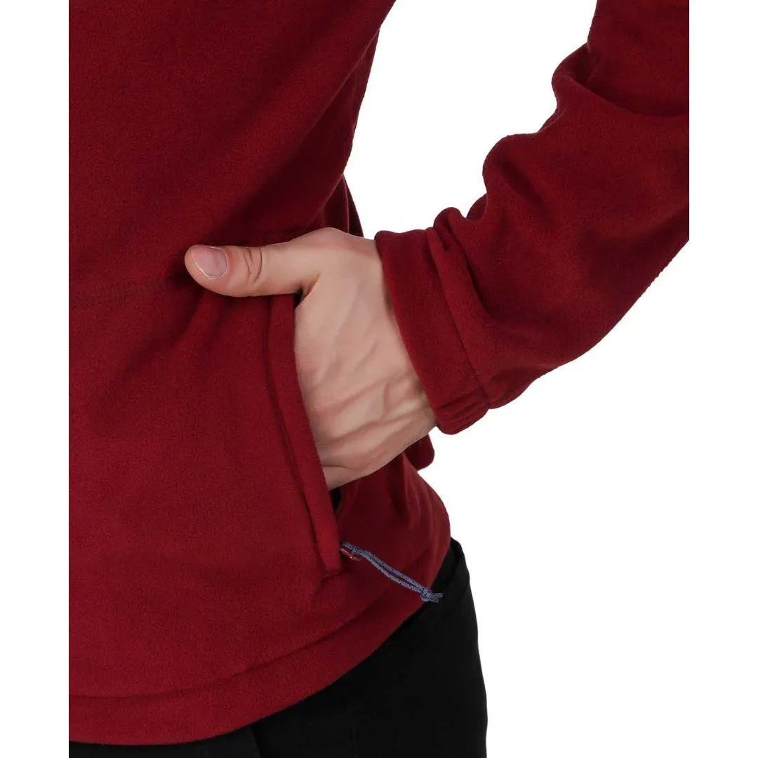 Columbia Men Red Fast Trek II Fleece Jacket