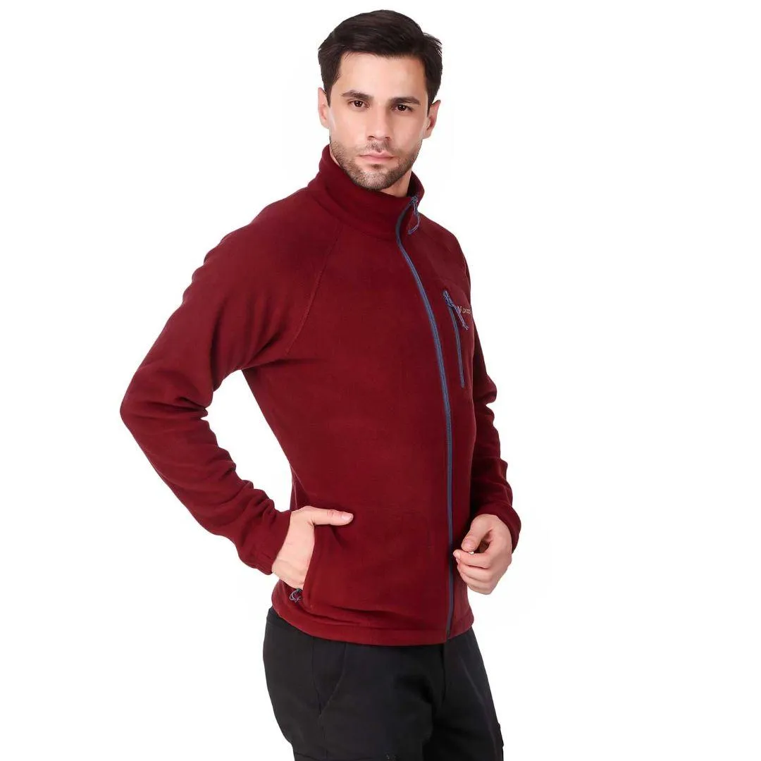 Columbia Men Red Fast Trek II Fleece Jacket