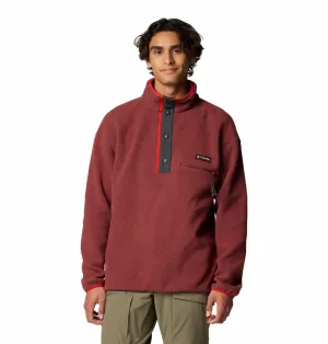 Columbia Men Red Helvetia II Half Snap Fleece