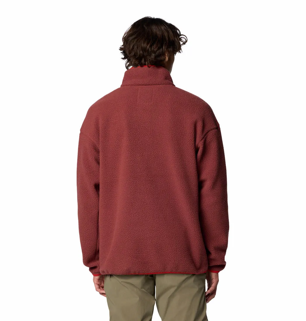 Columbia Men Red Helvetia II Half Snap Fleece