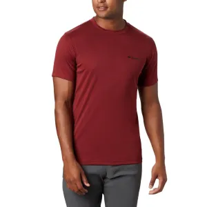 Columbia Men Red Omni-Freeze Zero Rules Tshirt