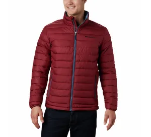 Columbia Men Red Omni-Heat Reflective Powder Lite Jacket