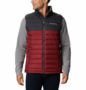 Columbia Men Red Omni-Heat Reflective Powder Lite Vest