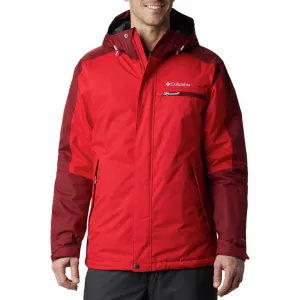 Columbia Men Red Omni-Heat Reflective Valley Point Jacket