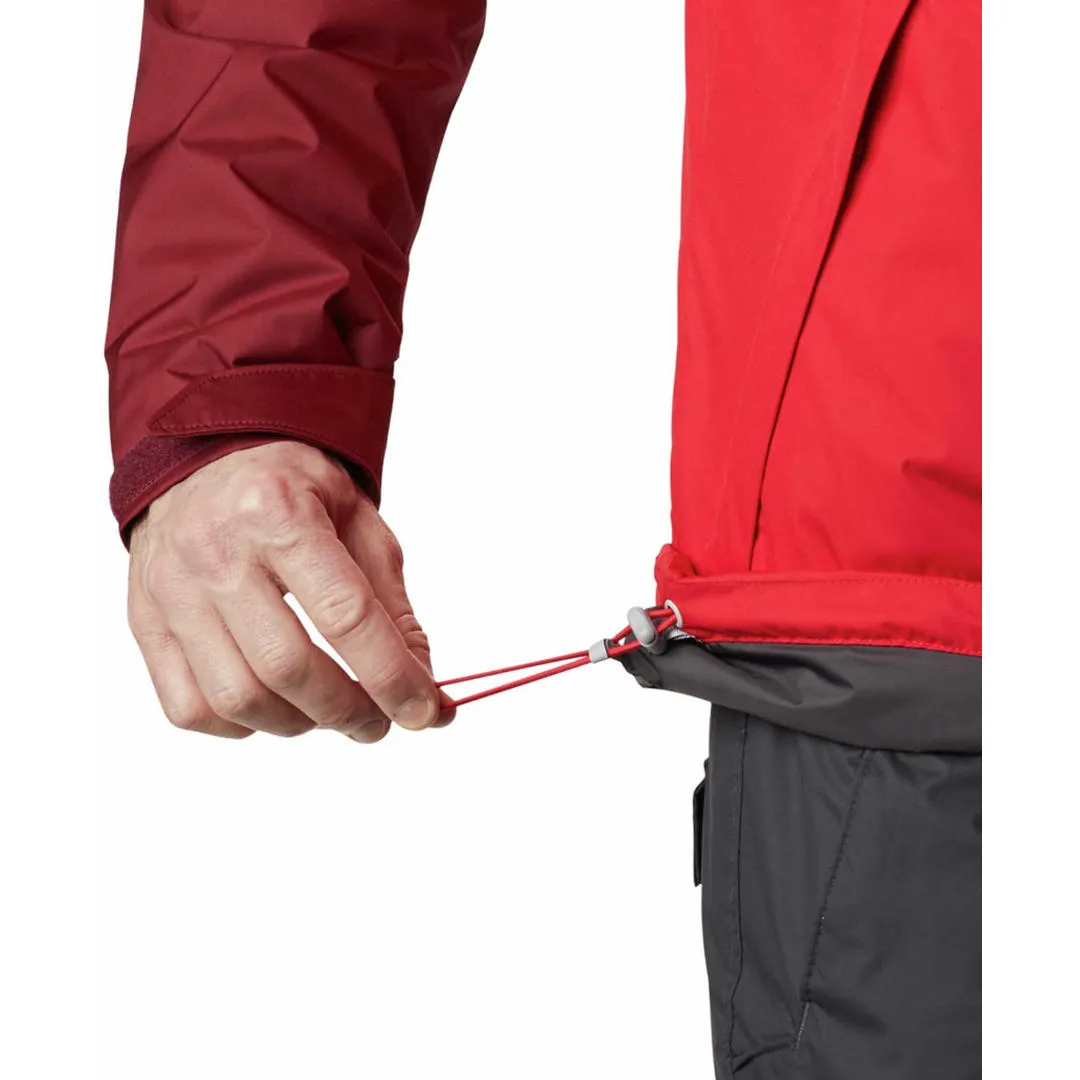Columbia Men Red Omni-Heat Reflective Valley Point Jacket