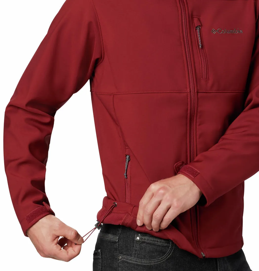Columbia Men Red Omni-Shield Ascender Softshell Jacket