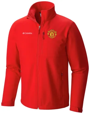 Columbia Men Red Omni-Shield Ascender Softshell Jacket