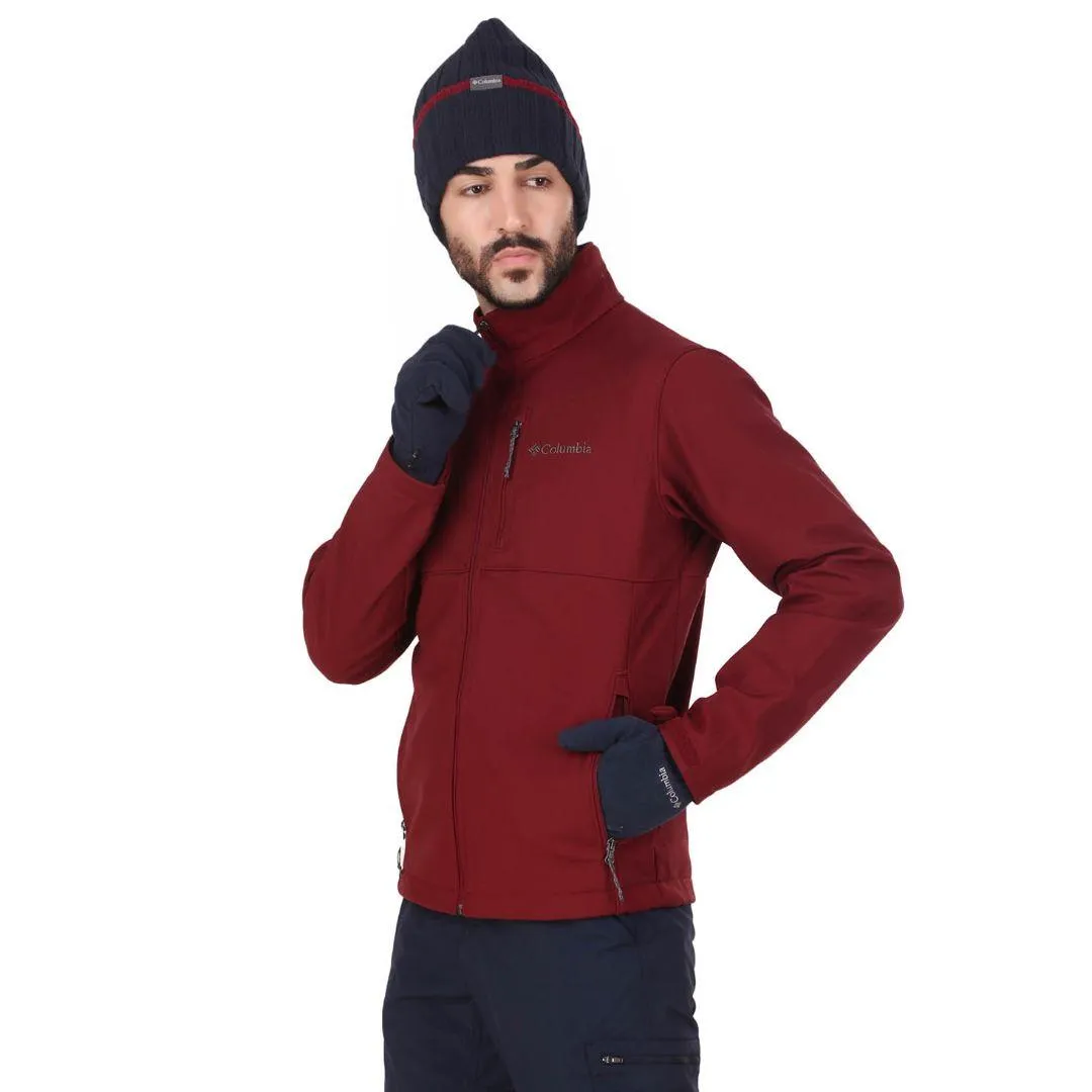 Columbia Men Red Omni-Shield Ascender Softshell Jacket