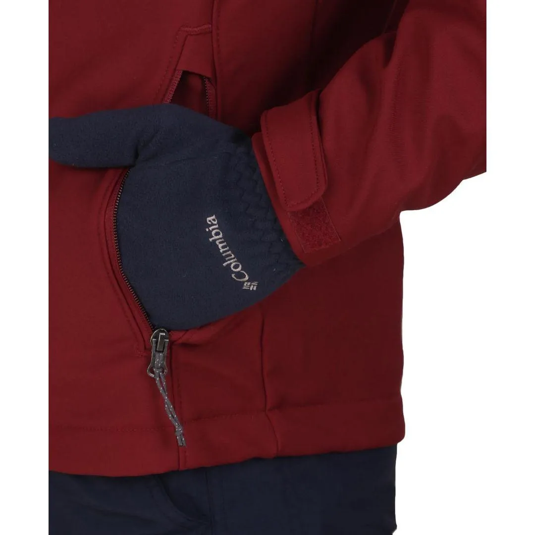 Columbia Men Red Omni-Shield Ascender Softshell Jacket