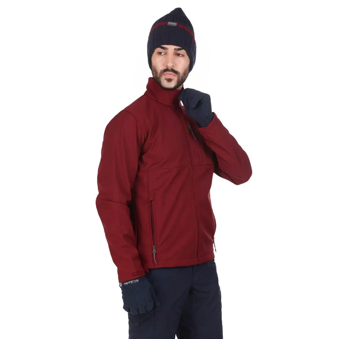 Columbia Men Red Omni-Shield Ascender Softshell Jacket