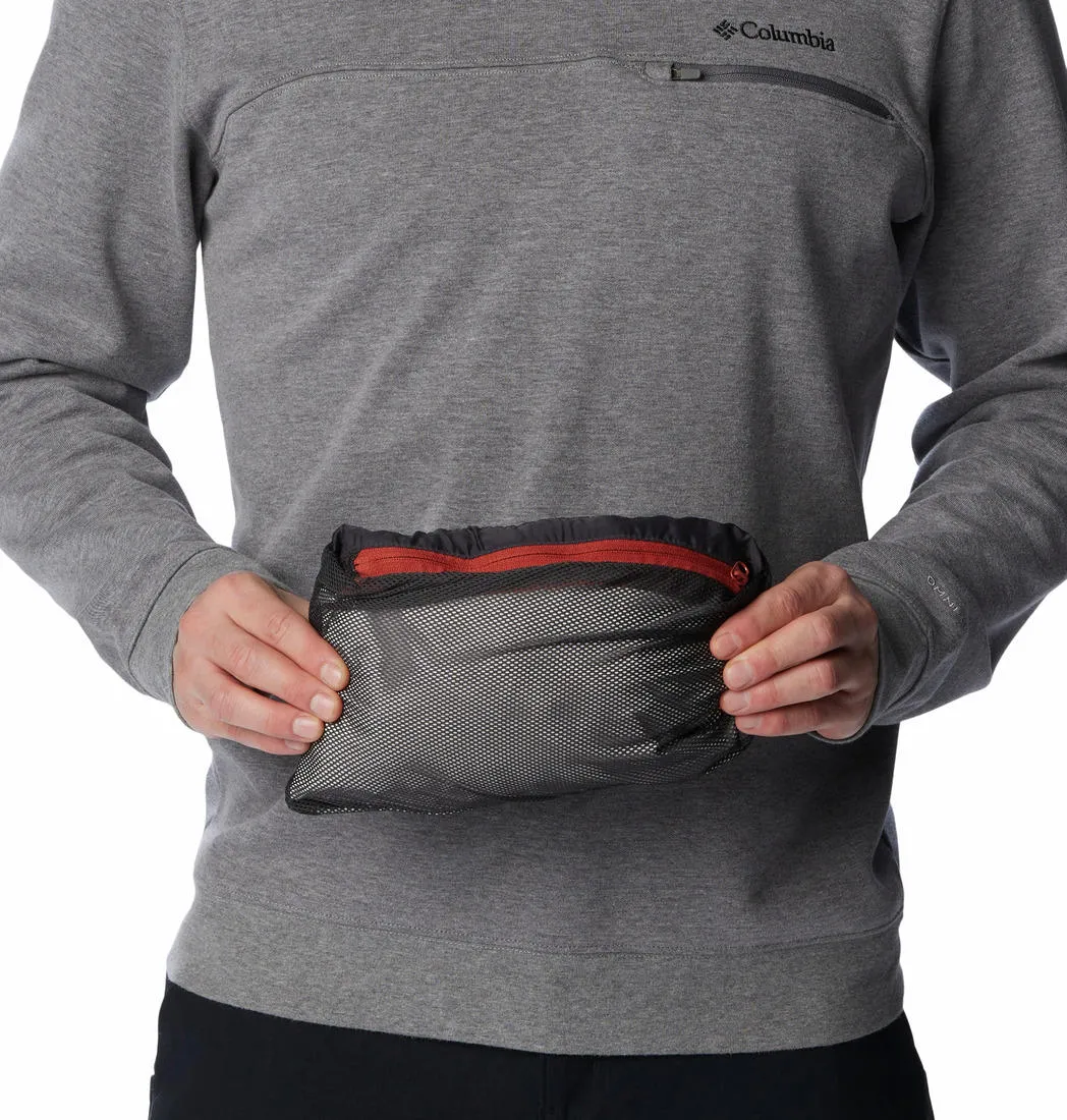 Columbia Men Red Omni-Tech Watertight II Waterproof Rain Jacket