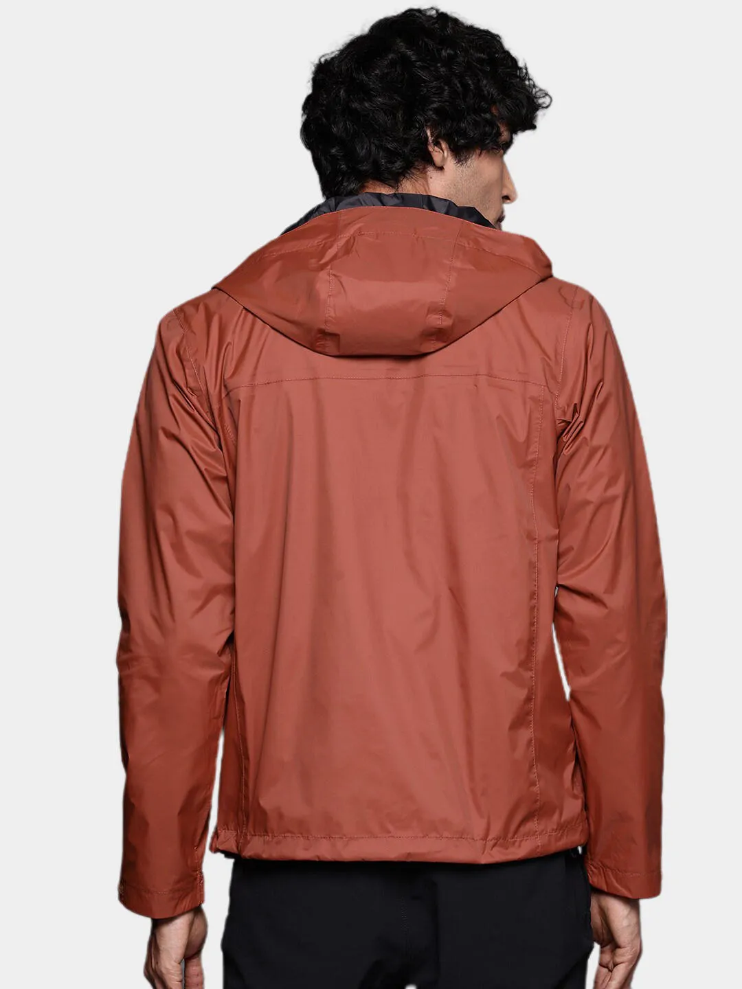 Columbia Men Red Omni-Tech Watertight II Waterproof Rain Jacket