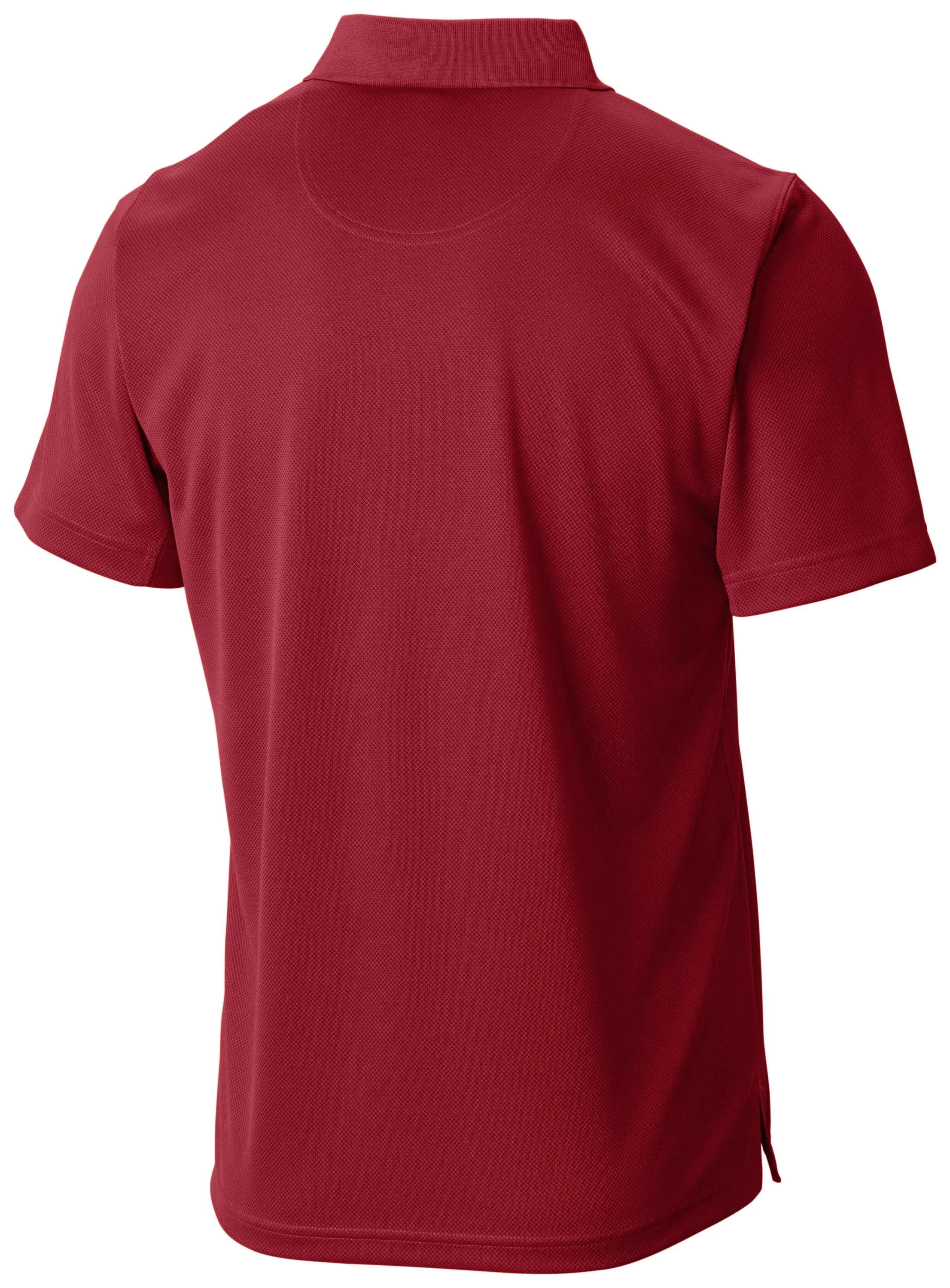 Columbia Men Red Omni-Wick New Utilizer Polo Tshirt