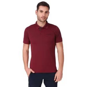 Columbia Men Red Omni-Wick Utilizer Polo Tshirt