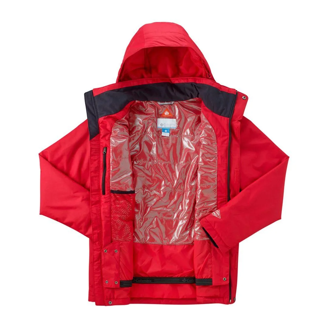 Columbia Men Red Ride On Jacket