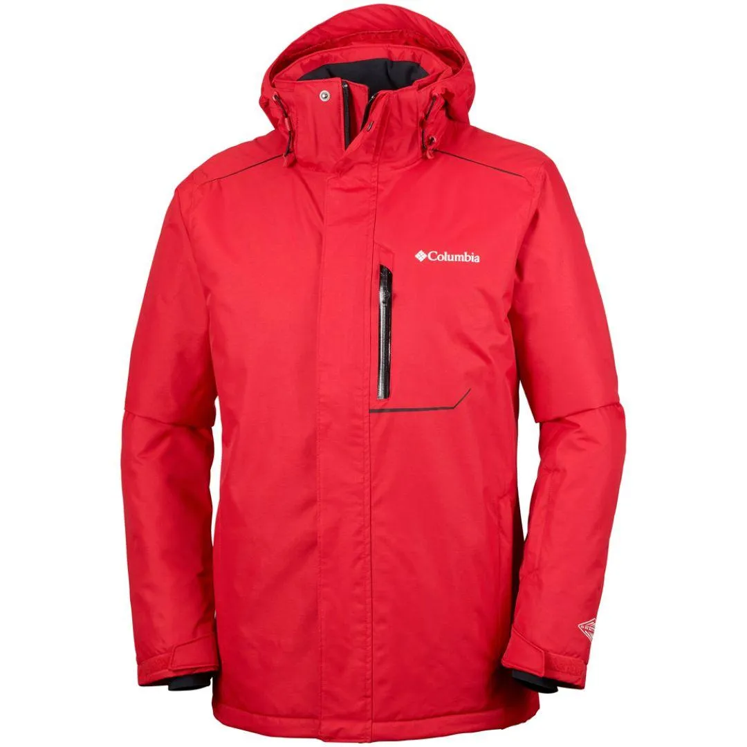 Columbia Men Red Ride On Jacket