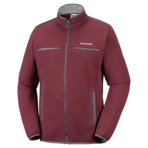 Columbia Men Red Terpin Point III Fleece Jacket