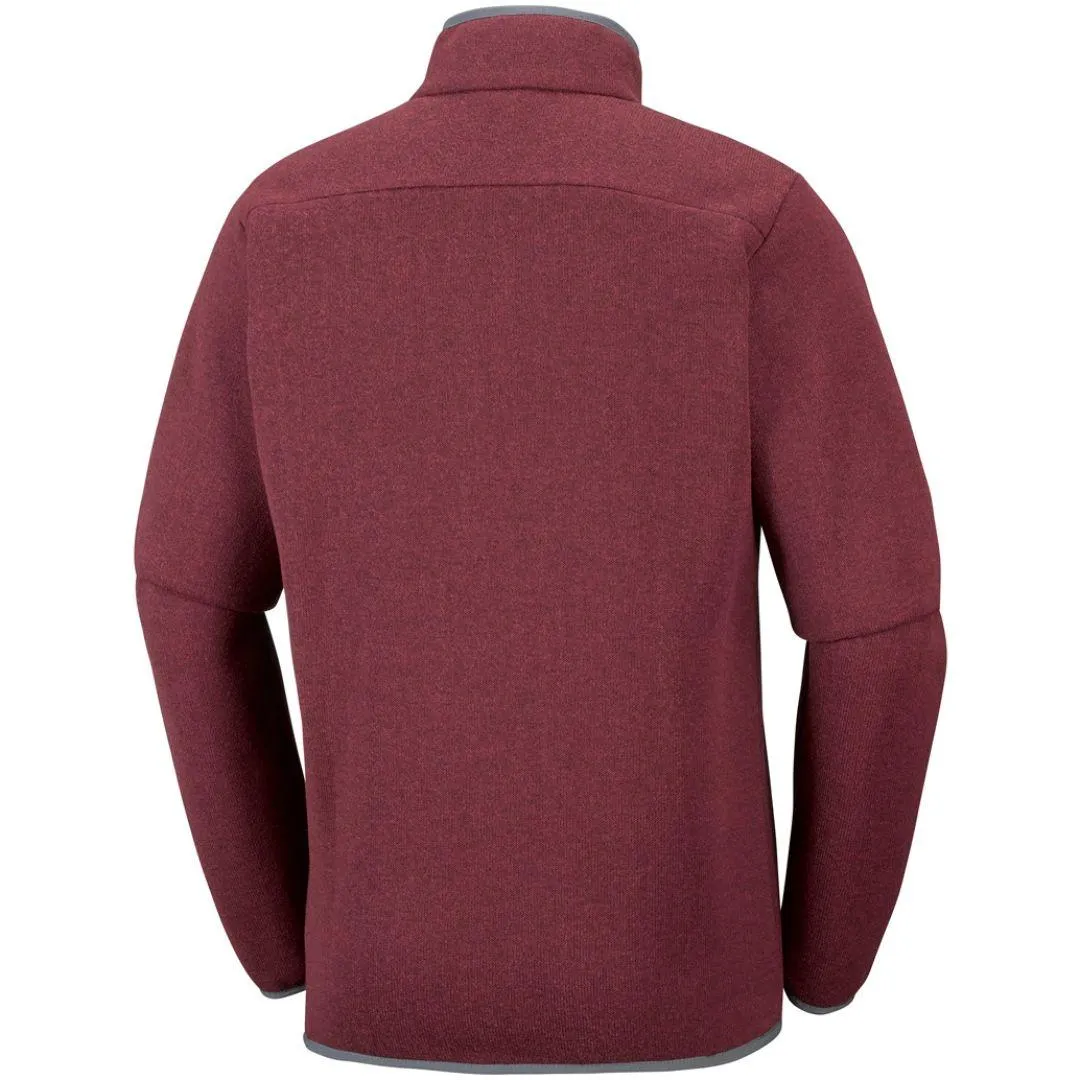 Columbia Men Red Terpin Point III Fleece Jacket