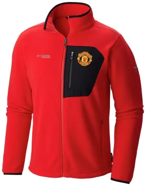 Columbia Men Red Titan Pass 2.0 Fleece Jacket