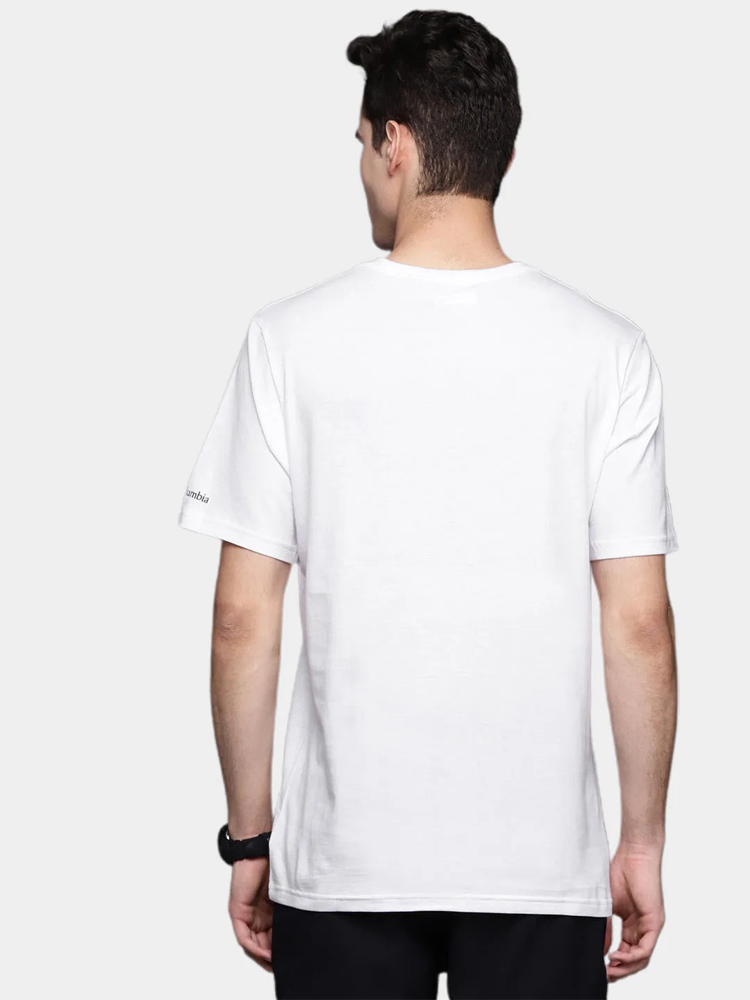Columbia Men White CSC Basic Logo Tshirt