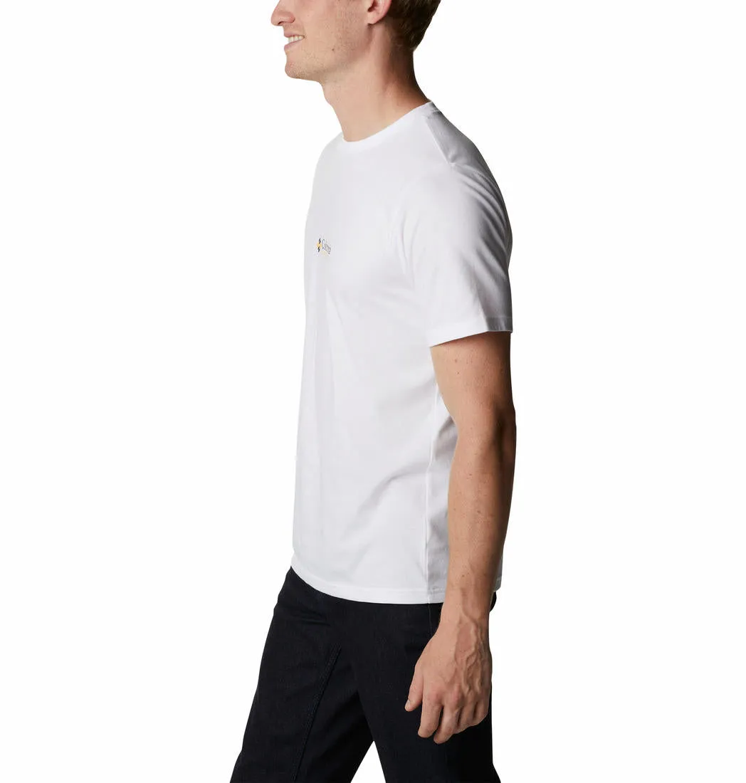 Columbia Men White CSC Basic Logo Tshirt