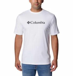 Columbia Men White CSC Basic Logo Tshirt