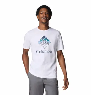 Columbia Men White M Rapid Ridge Graphic Tshirt