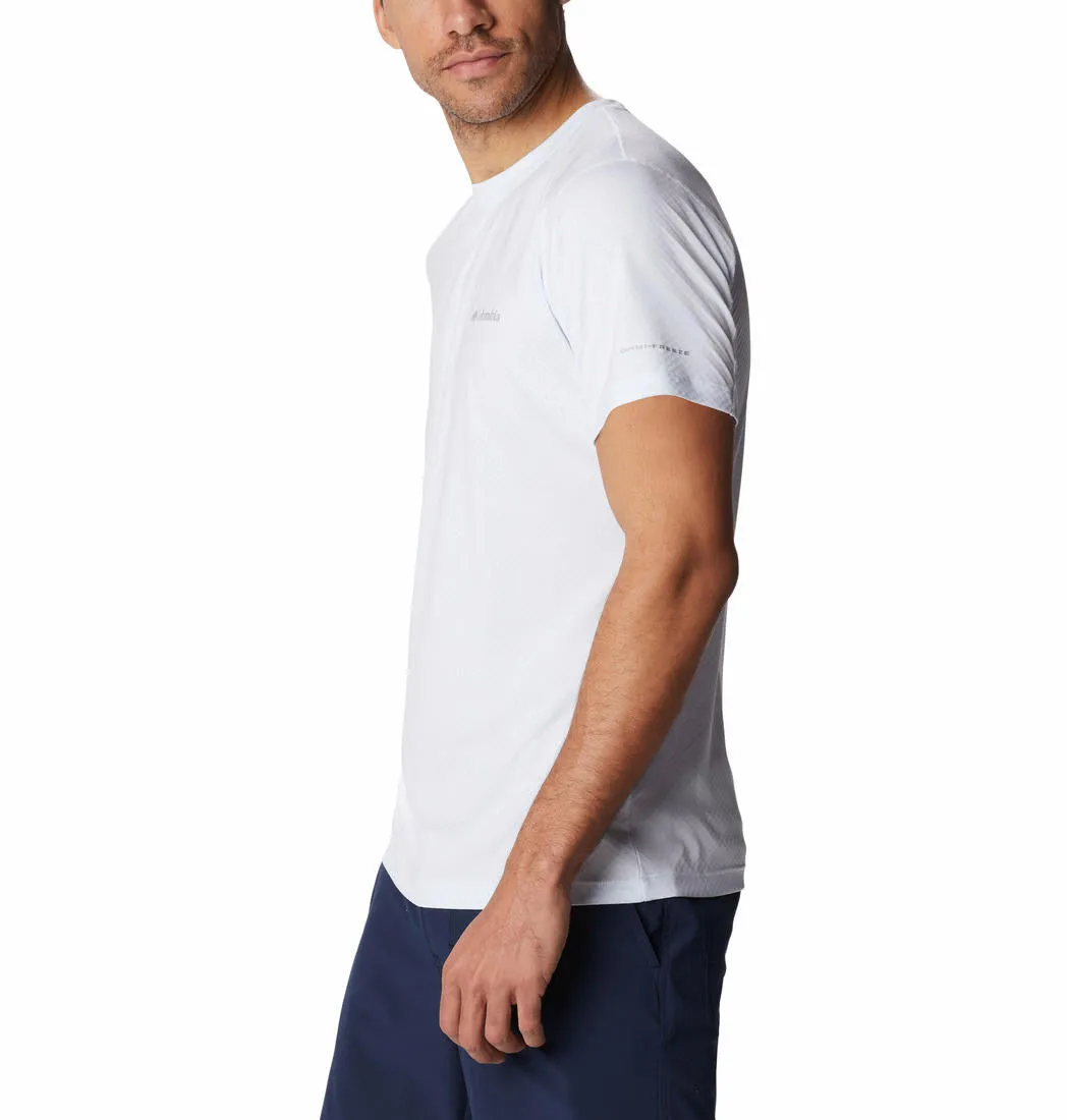 Columbia Men White Omni-Freeze Zero Rules Tshirt