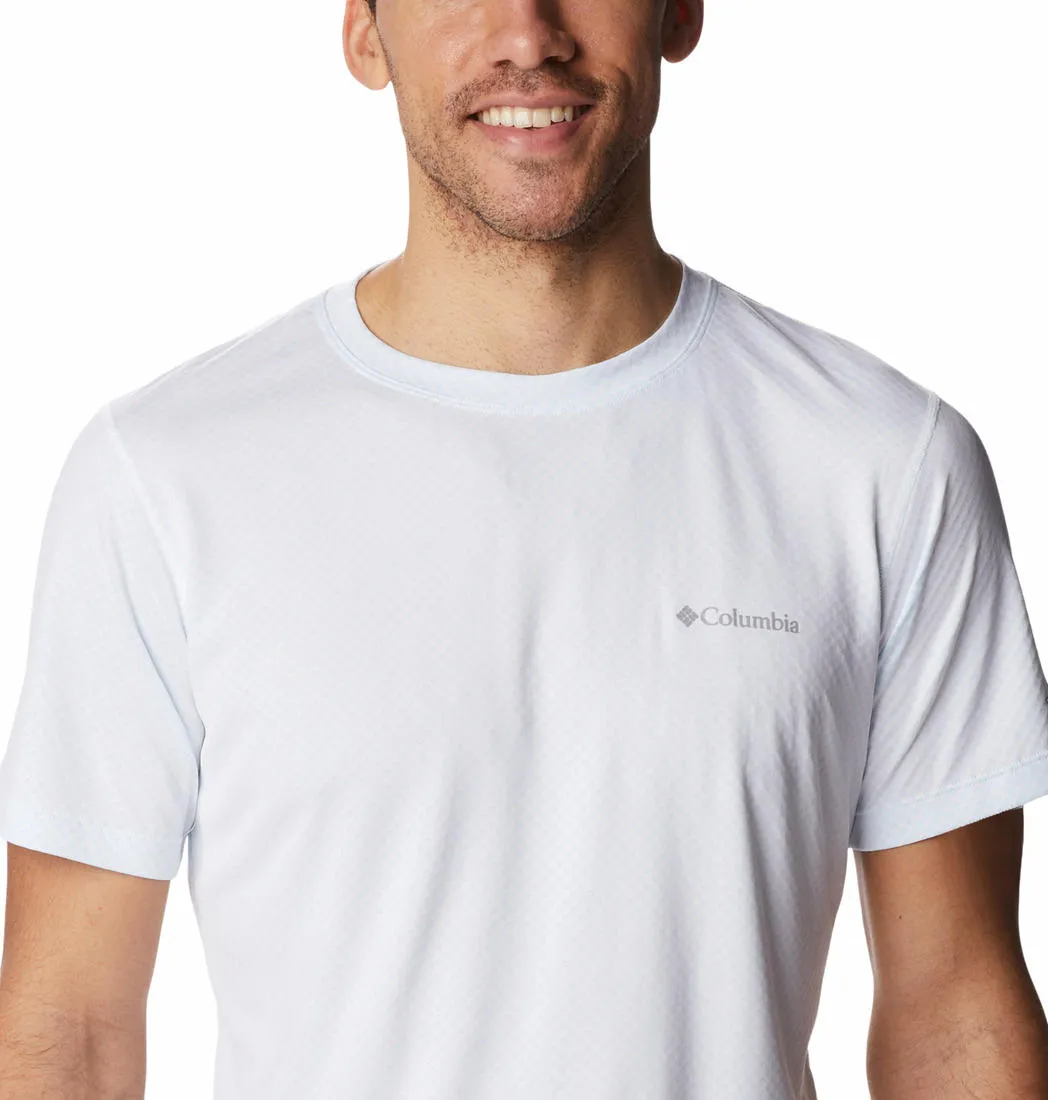 Columbia Men White Omni-Freeze Zero Rules Tshirt