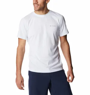 Columbia Men White Omni-Freeze Zero Rules Tshirt