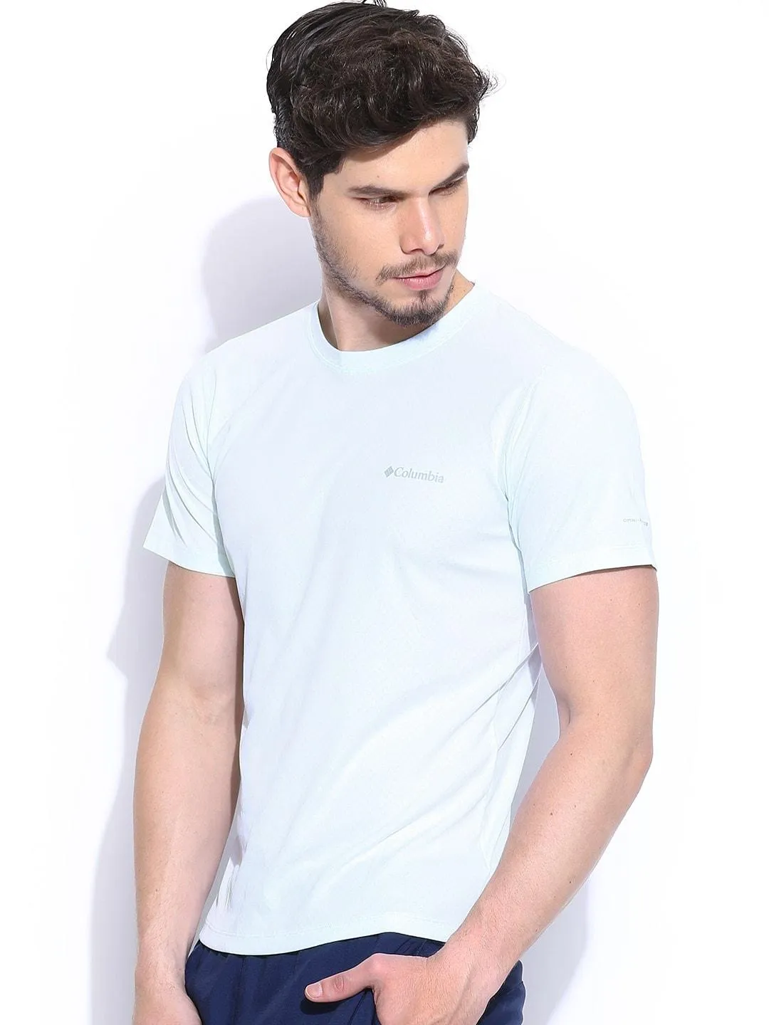 Columbia Men White Omni-Freeze Zero Rules Tshirt