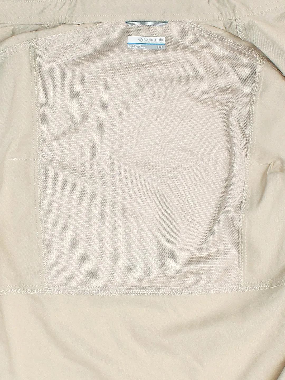 Columbia Men White Omni-Shield Voyager II Long Sleeve Shirt
