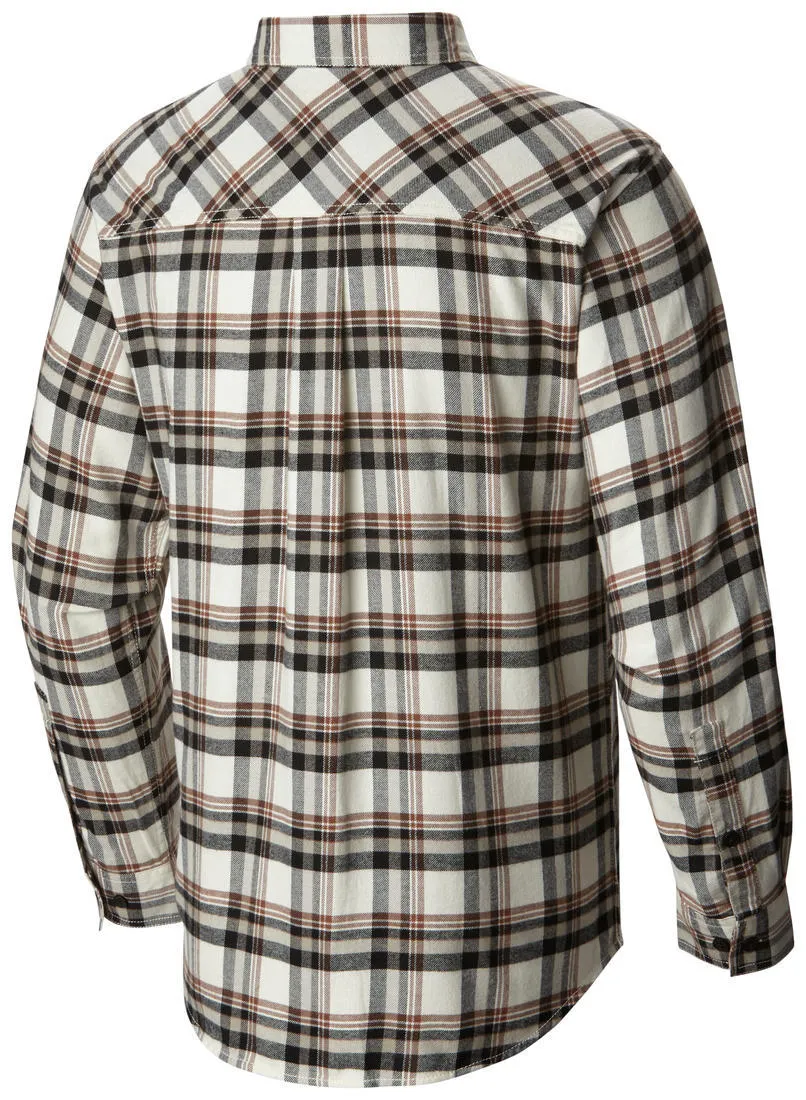 Columbia Men White Omni-Wick Flare Gun Flannel III Long Sleeve Shirt