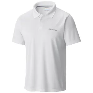 Columbia Men White Omni-Wick New Utilizer Polo Tshirt