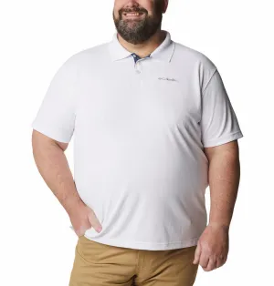 Columbia Men White Omni-Wick Utilizer Polo Tshirt
