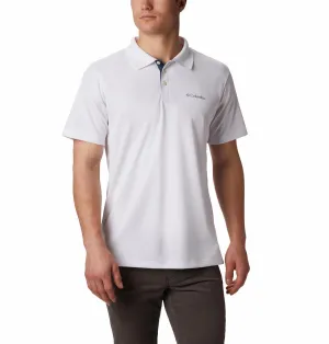 Columbia Men White Omni-Wick Utilizer Polo Tshirt