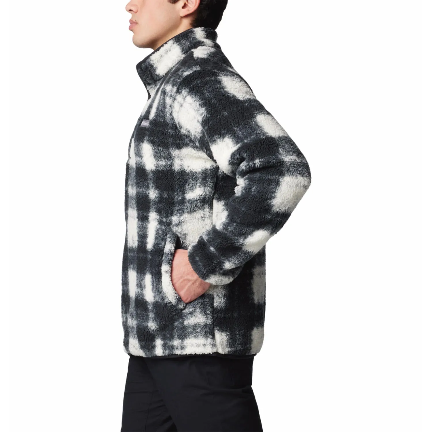 Columbia Men White Rugged Ridge Half Snap Fleece