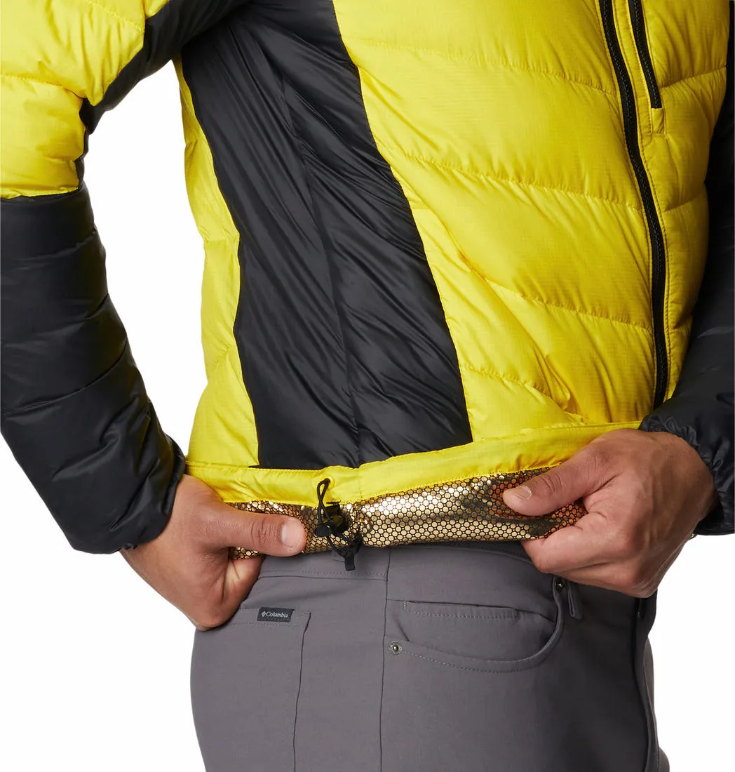 Columbia Men Yellow Omni-Heat Infinity Labyrinth Loop Jacket