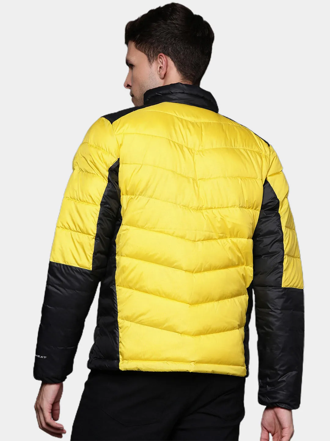 Columbia Men Yellow Omni-Heat Infinity Labyrinth Loop Jacket