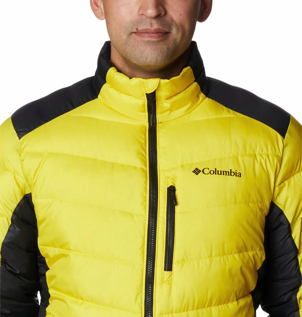 Columbia Men Yellow Omni-Heat Infinity Labyrinth Loop Jacket