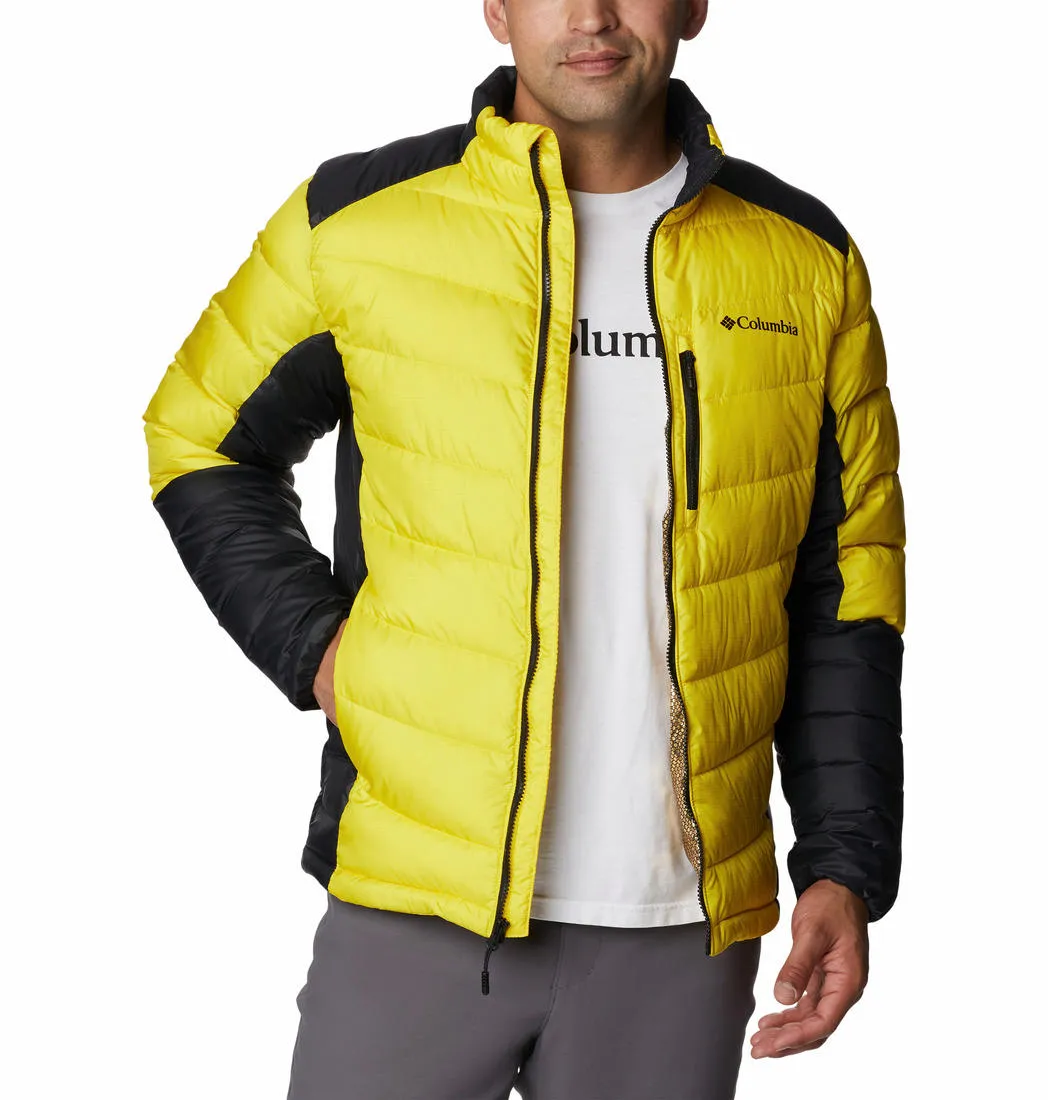 Columbia Men Yellow Omni-Heat Infinity Labyrinth Loop Jacket