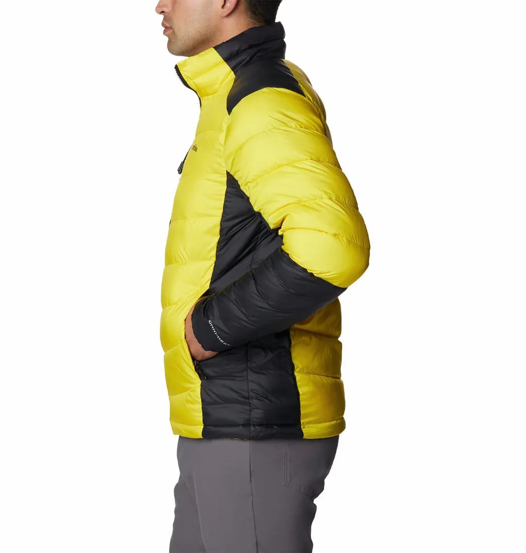 Columbia Men Yellow Omni-Heat Infinity Labyrinth Loop Jacket