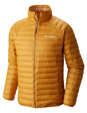Columbia Men Yellow Omni-Heat Reflective Compactor Down Jacket