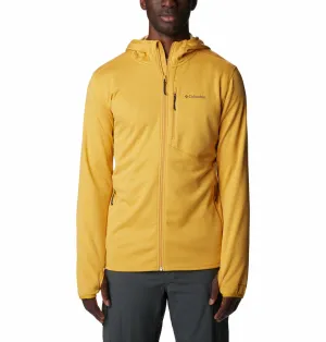 Columbia Men Yellow Omni-Wick Park View Hoodie