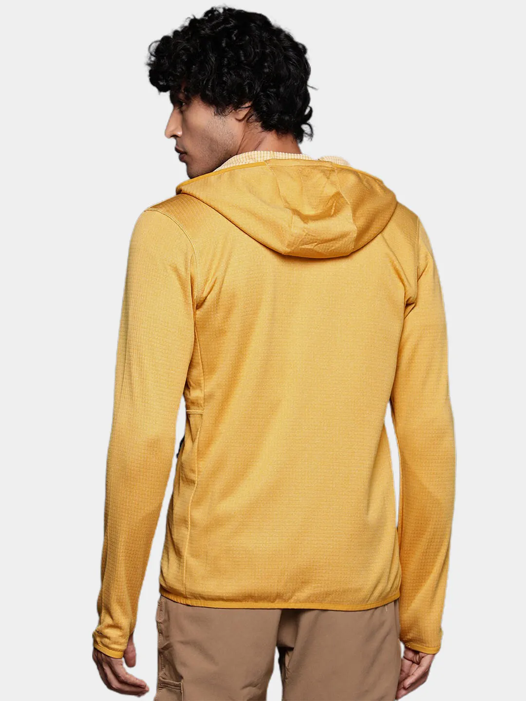 Columbia Men Yellow Omni-Wick Park View Hoodie