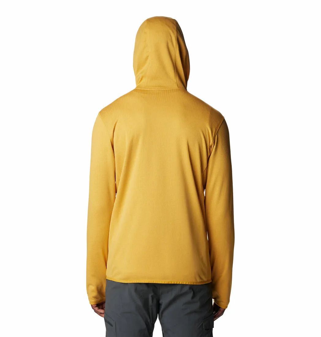 Columbia Men Yellow Omni-Wick Park View Hoodie