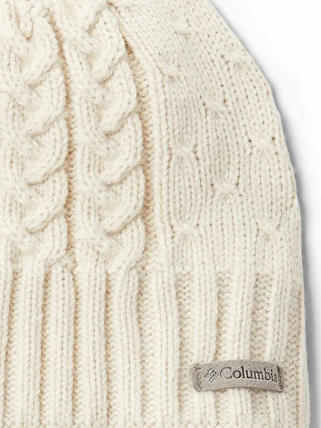 Columbia Women Beige Cabled Cutie II Beanie