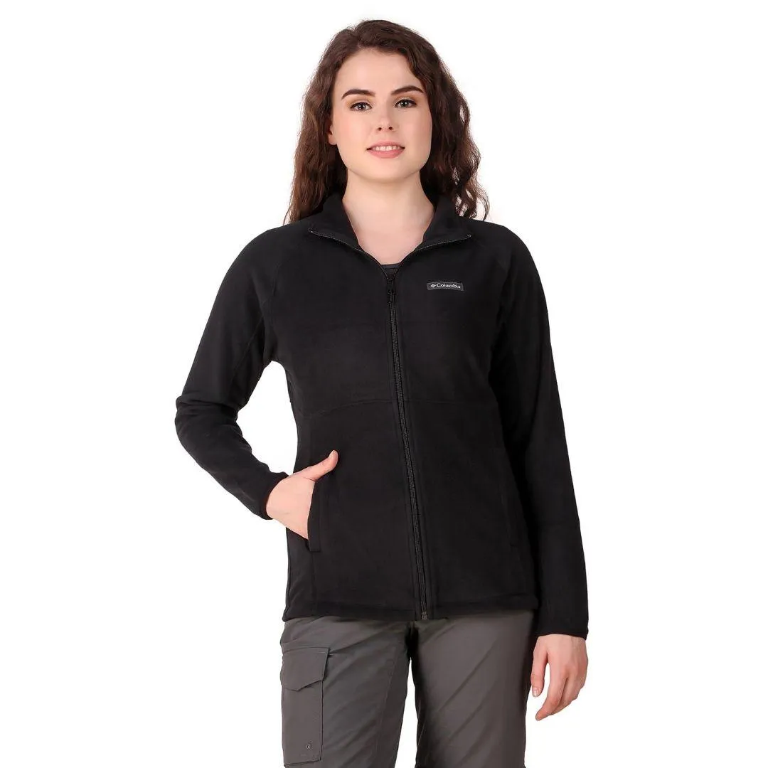 Columbia Women Black Basin Trail Fleece Jacket